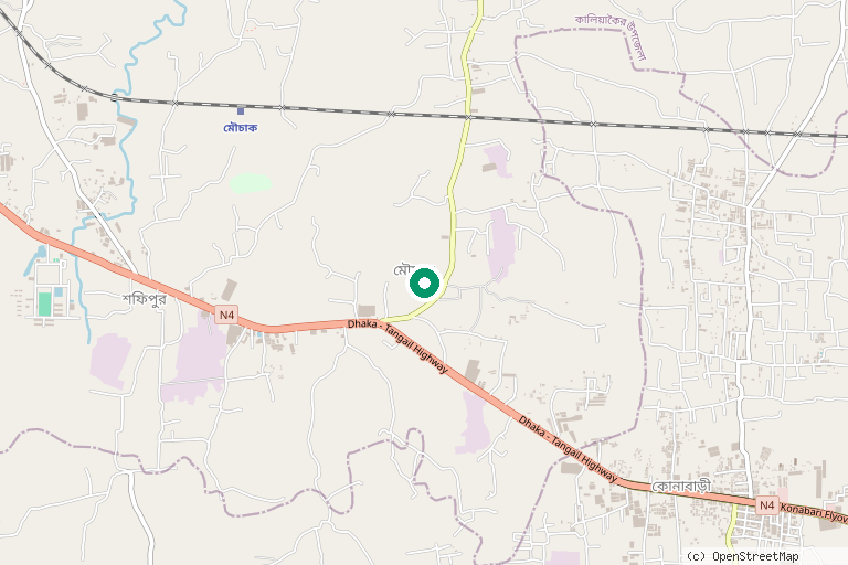 Map of Kaliakoir