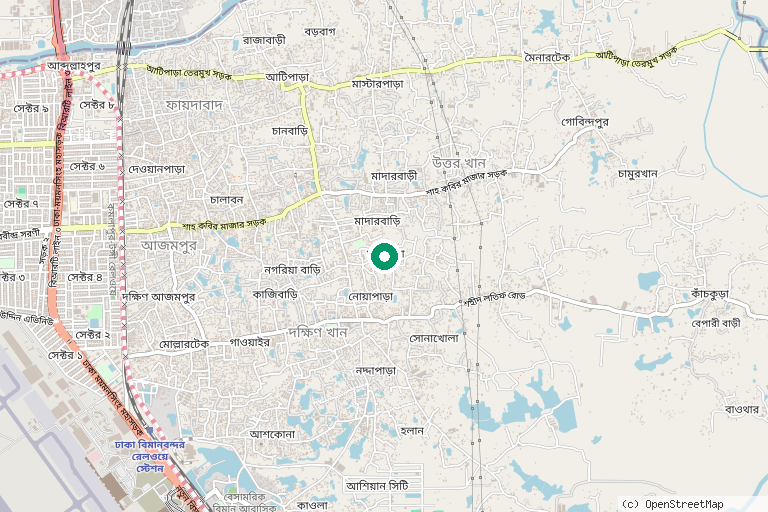 Map of Dakshinkhan