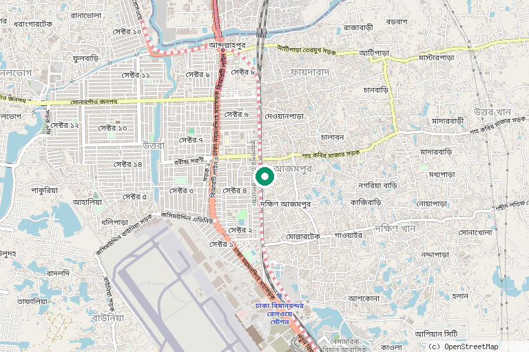 Map of Airport
