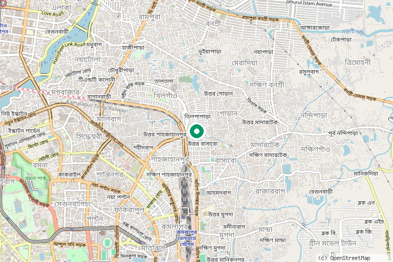 Map of Motijheel